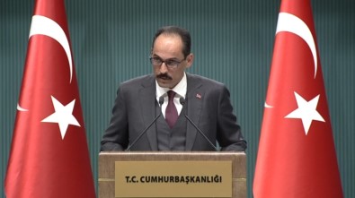 Kalın'dan Soylu'nun Sözlerine İlişkin Açıklama