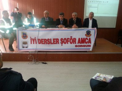 Sorgun'da 'İyi Dersler Şoför Amca' Projesi