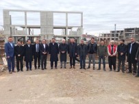 AHMET GAZI KAYA - Spor Kompleksi İnşaatı Yerinde İncelendi