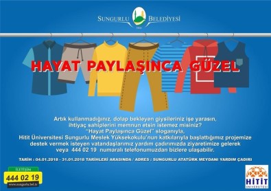 Sungurlu Belediyesi Yardım Kampanyası Başlattı