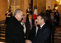 Cumhurbaşkanı Erdoğan, Elysee Sarayı'ndan Ayrıldı
