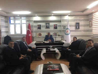 TKDK Koordinatörü Ahmet Yazar, Başkan Ferit Karabulut'u Ziyaret Etti