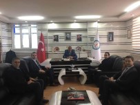 FERIT KARABULUT - TKDK Koordinatörü Ahmet Yazar, Başkan Ferit Karabulut'u Ziyaret Etti