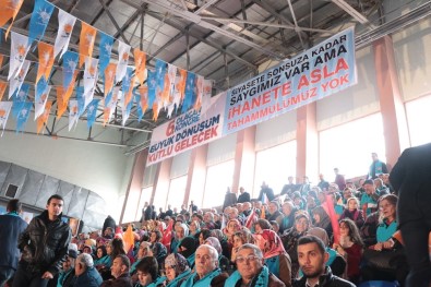 AK Parti Nevşehir İl Kongresinde Dikkat Çeken Pankart