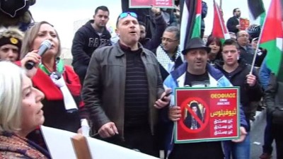 Filistinliler, Kudüs Rum Ortodoks Patriği Theophilus'u Protesto Etti