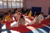 Kaman Gençlik Merkezi Taekwondo Kursunda 34 Genç Eğitim Görüyor