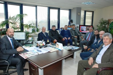 Kasaplar Odası'dan Başkan Oruç'a Ziyaret