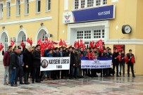 KAYSERİ LİSESİ - Sarıkamış Treni Kayseri'den Yola Çıktı