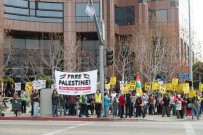 LOS ANGELES - ABD'de Ahed Tamimi'ye Destek Gösterisi