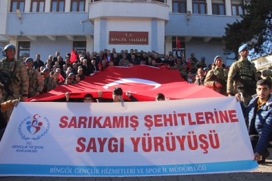 Bingöl'de Sarıkamış Şehitleri Anıldı