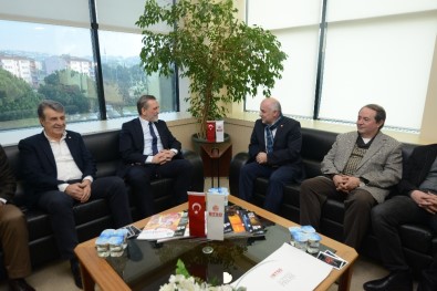 BTSO, BEKSİAD'ın Yeni Başkanını Ağırladı