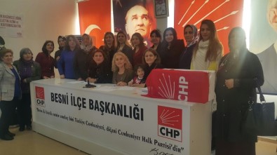 CHP Besni Kadın Kolları Başkanı Peyker Oldu