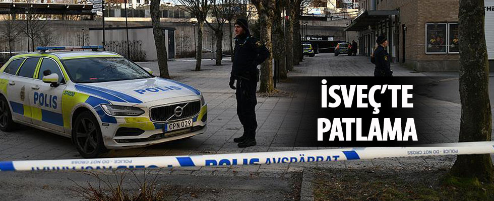 İsveç'te metroda patlama