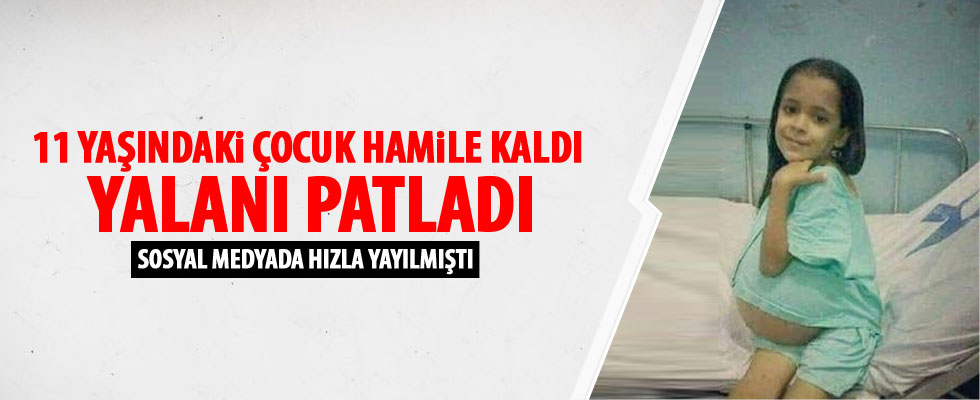 O haber yalan çıktı