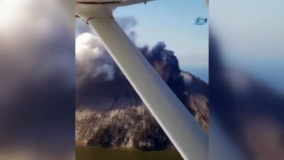 Papua Yeni Gine'de Volkanik Patlama Nedeniyle Ada Boşaltıldı