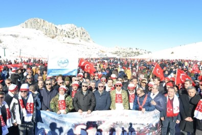 Sarıkamış Şehitleri Saklıkent'te Anıldı