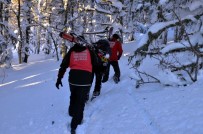 Uludağ'da Şelalede Mahsur Kaldılar