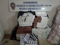 Kahramanmaraş'ta 2 Bin Paket Kaçak Sigara Ele Geçirildi