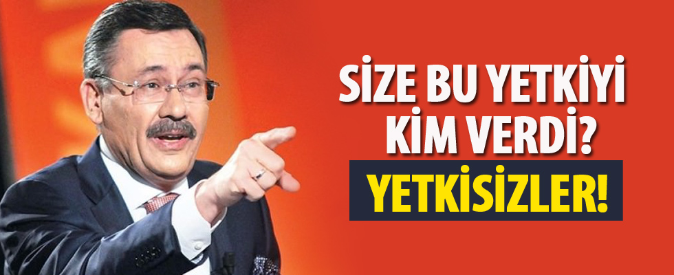 Melih Gökçek fena ti'ye aldı