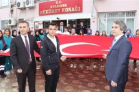 LOKMAN HEKIM - Öğrenciler Mektup Yazdı, Anıtkabir'den Dev Bayrak Gönderildi