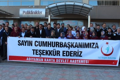 Taşeron İşçilerden Cumhurbaşkanı Erdoğan'a Teşekkür