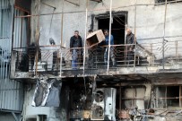 KAZIM ÖZALP - Antalya'da İş Hanında Yangın