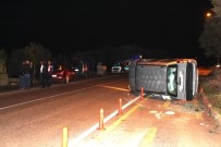 Ayvalık'ta Trafik Kazası Ucuz Atlatıldı