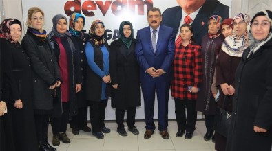 Belediye Başkanı Selahattin Gürkan'dan , Ebru İnanç'a Ziyaret