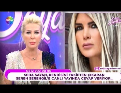 Seda Sayan'dan Seren Serengil'e yanıt