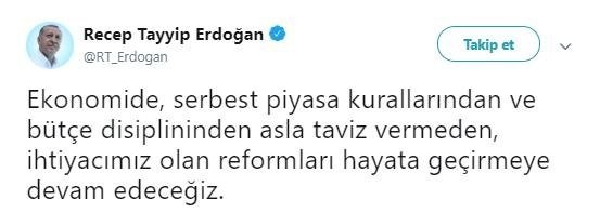 Başkan Erdoğan'dan yeni yasama yılına dair mesaj