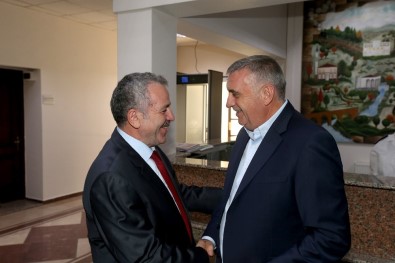 Başkan Toçoğlu, Şaban Dişli'yi Ağırladı