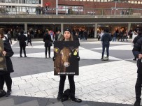 İSVEÇ - İsveç'te Hayvan Hakları İçin Sessiz Protesto