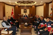 İTFAİYE MÜDÜRÜ - İtfaiye Personelinden Vali Toprak'a Ziyaret