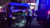 Kadına Motosiklet Çarptı