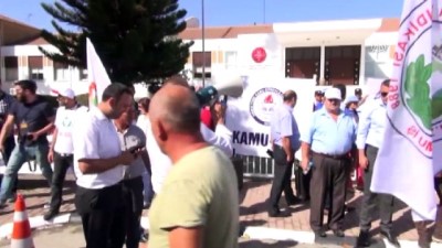 KKTC'de Zamlar Protesto Edildi