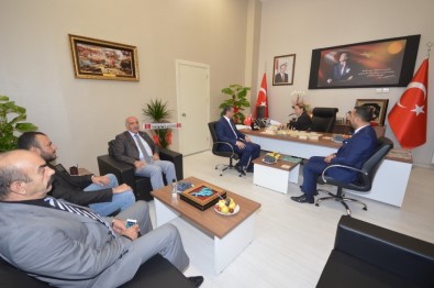 MHP'li Avşar'dan, Rektör Karabulut'a Ziyaret