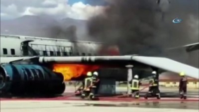 Üçüncü Havalimanı Personeli Olası Uçak Yangınlarına Hazır