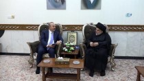 Bakan Çavuşoğlu, Sadr Hareketi Lideri Seyyit Mukteda Sadr İle Görüştü