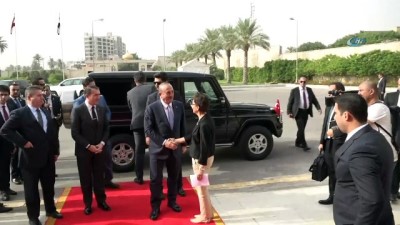 Çavuşoğlu, Irak Cumhurbaşkanı Salih İle Görüştü