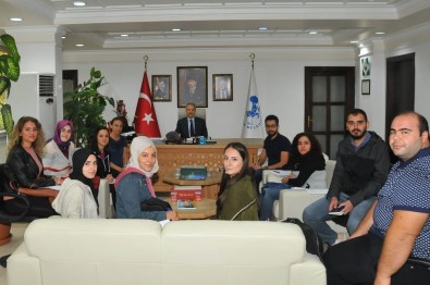 Erciyes Üniversitesi Öğrencileri Akşehir'de Proje Çalışması Yaptı