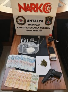 Manavgat'ta Uyuşturucu Operasyonu Açıklaması 1 Tutuklama
