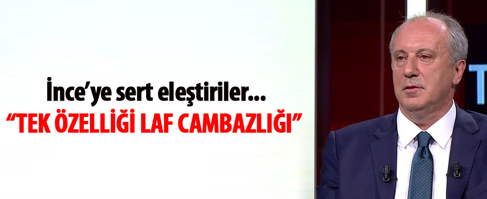 Oray Eğin'den Muharrem İnce eleştirileri