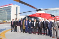 SİVİL HAVACILIK - Şehir Hastanesi'ne İlk Helikopter Ambulans İndi