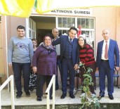 AHMET ÇAKAR - Ahmet Çakar, Ayvalık HEM Bünyesindeki Engelli İş Atölyesinde İncelemelerde Bulundu