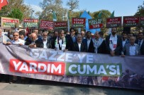 İNSAN HAKLARI İNCELEME KOMİSYONU - Bursa'dan Gazze'ye destek