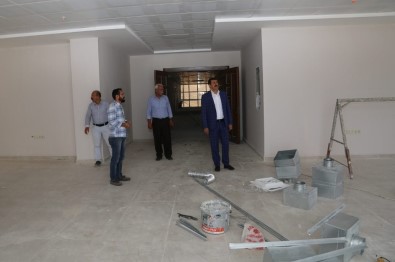 Eyyübiye'de Belediye Ek Binası Yapım Çalışmaları Sona Gelindi