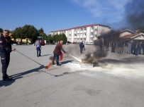 Özel İdare Personeline  Yangın Eğitimi