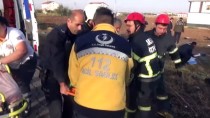 OKTAY ÖZTÜRK - Polis Aracı Otomobille Çarpıştı Açıklaması 5 Yaralı