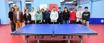 ROMANYA - Romanya Masa Tenisi Milli Takımı'ndan Gaziosmanpaşa Belediyesi Spor Kulübü'ne Dostluk Ziyareti