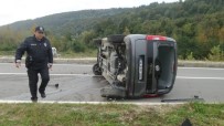 KADIR BOZKURT - Sinop'ta Trafik Kazası Açıklaması 1 Yaralı